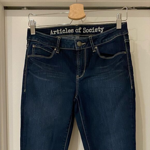 ARTICLES OF SOCIETY dark wash stretch skinny jeans size 28 ADD - Picture 6 of 11